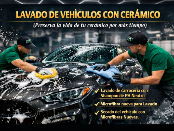 ✅LAVADO PARA VEHÍCULO CON CERÁMICO