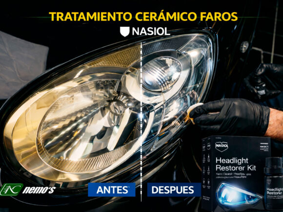 ✅Tratamiento Cerámico Faros -NASIOL
