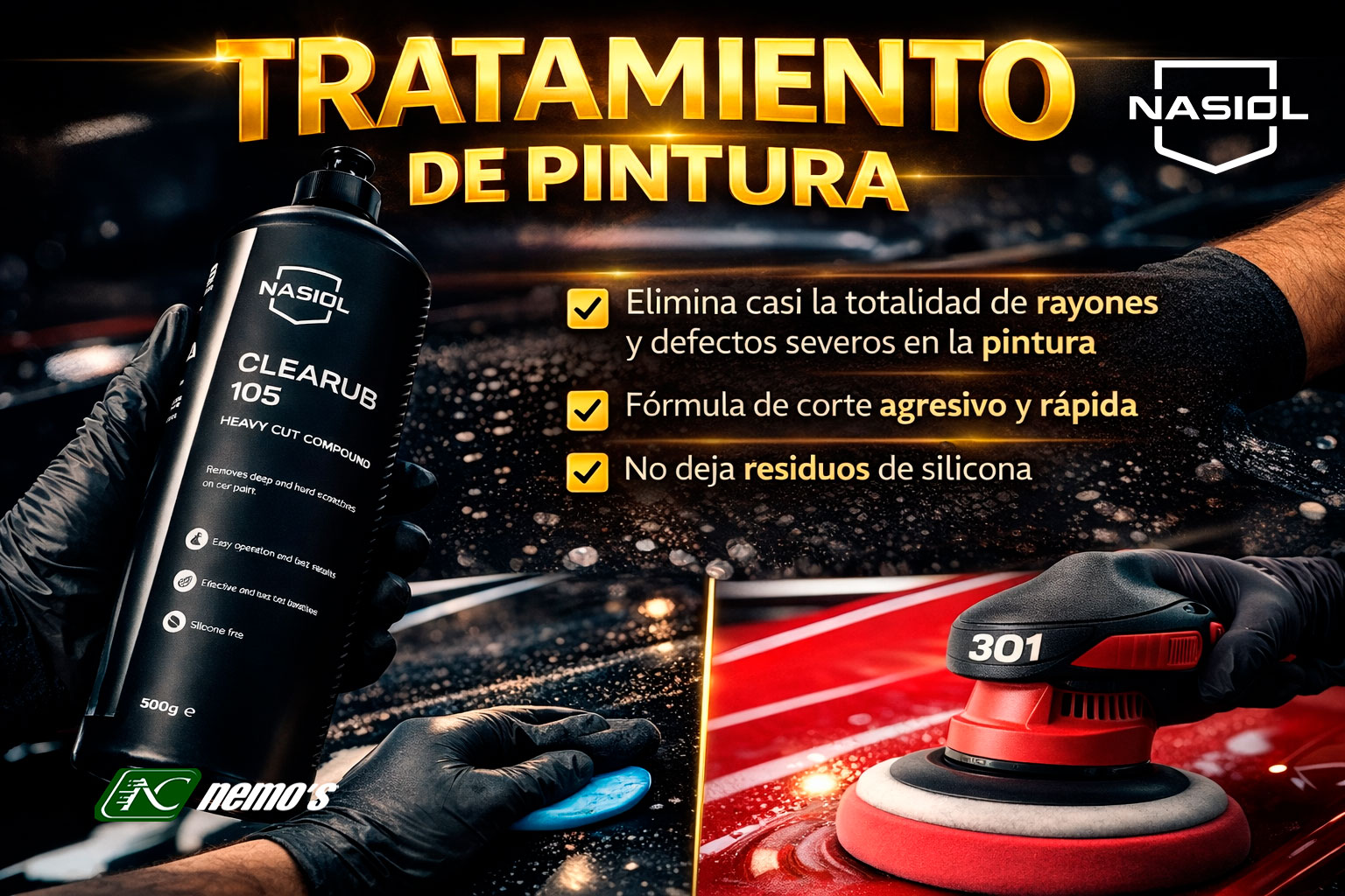 ✅Tratamiento de Pintura - NASIOL