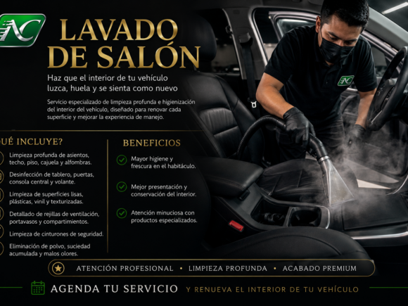 ✅LAVADO DE SALÓN