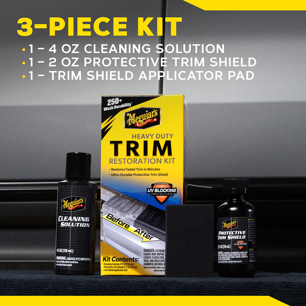 HEAVY DUTY TRIM RESTORATION KIT (KIT DE RESTAURACIÓN DE PLÁSTICOS) - Imagen 3
