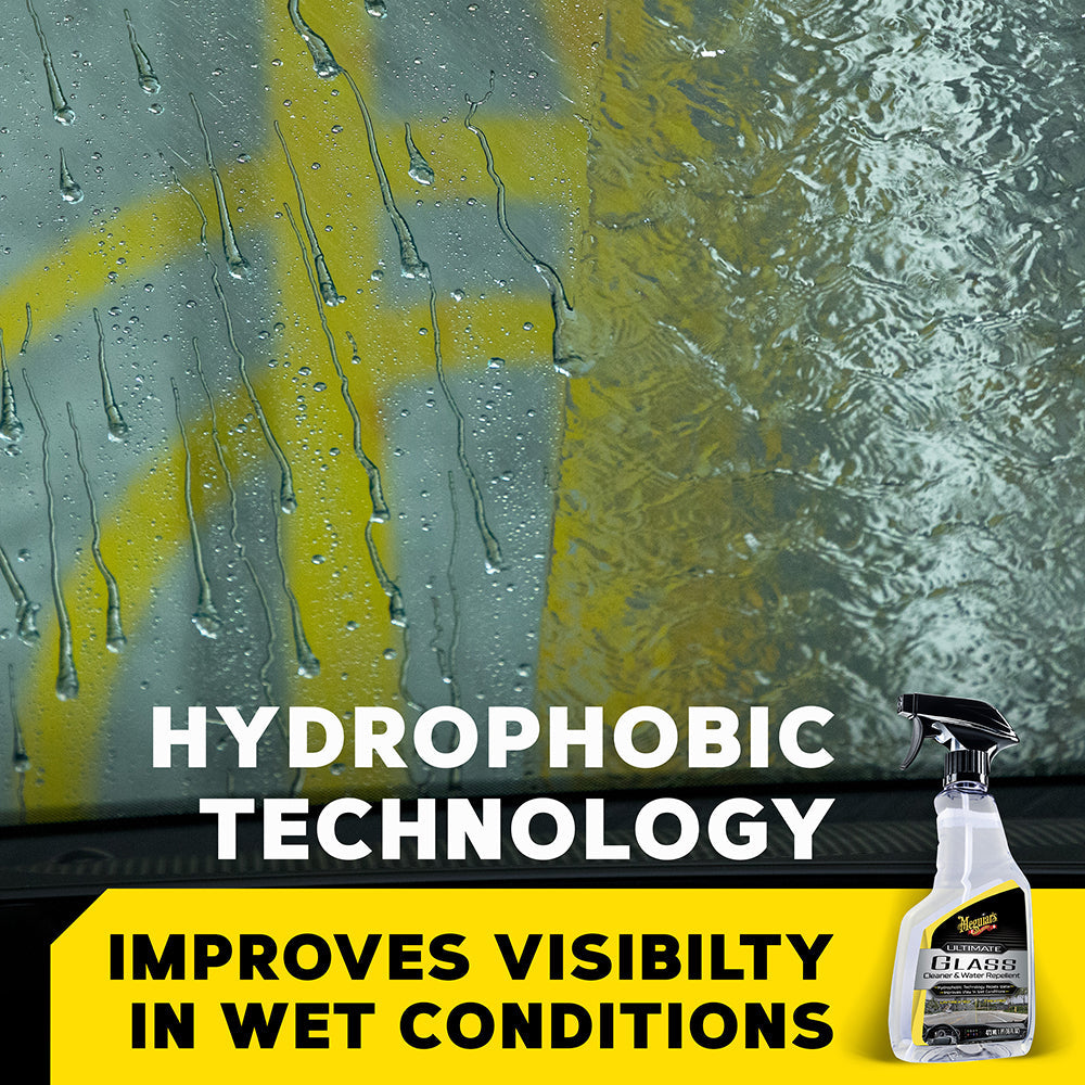 ULTIMATE GLASS CLEANER & WATER REPELLENT/ (LIMPIADOR IMPERMEABILIZANTE DE VIDRIOS) - Imagen 3