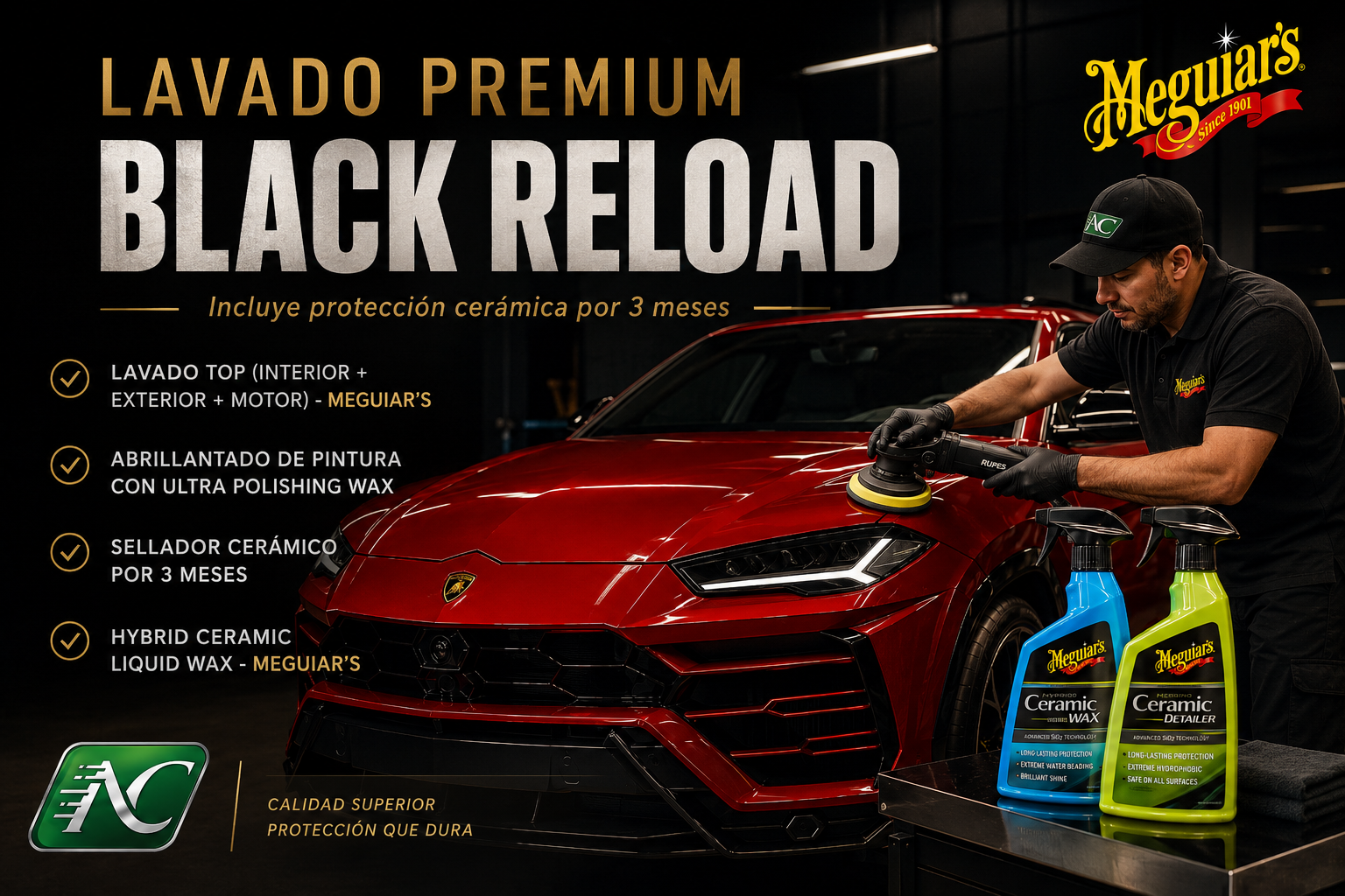✅LAVADO PREMIUM BLACK "RELOAD"
