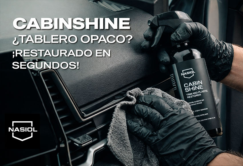 ACONDICIONADOR MATE PLÁSTICOS INTERIORES - CABINSHINE (500ML) - Imagen 2
